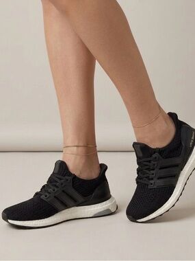 Adidas Black Ultraboost Running Shoes